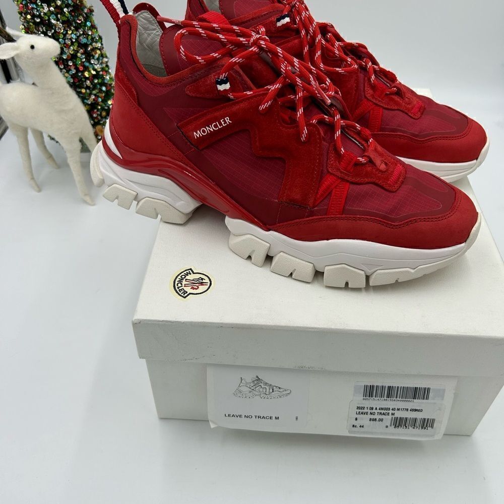Men’s Moncler leave no trace sneakers size 11